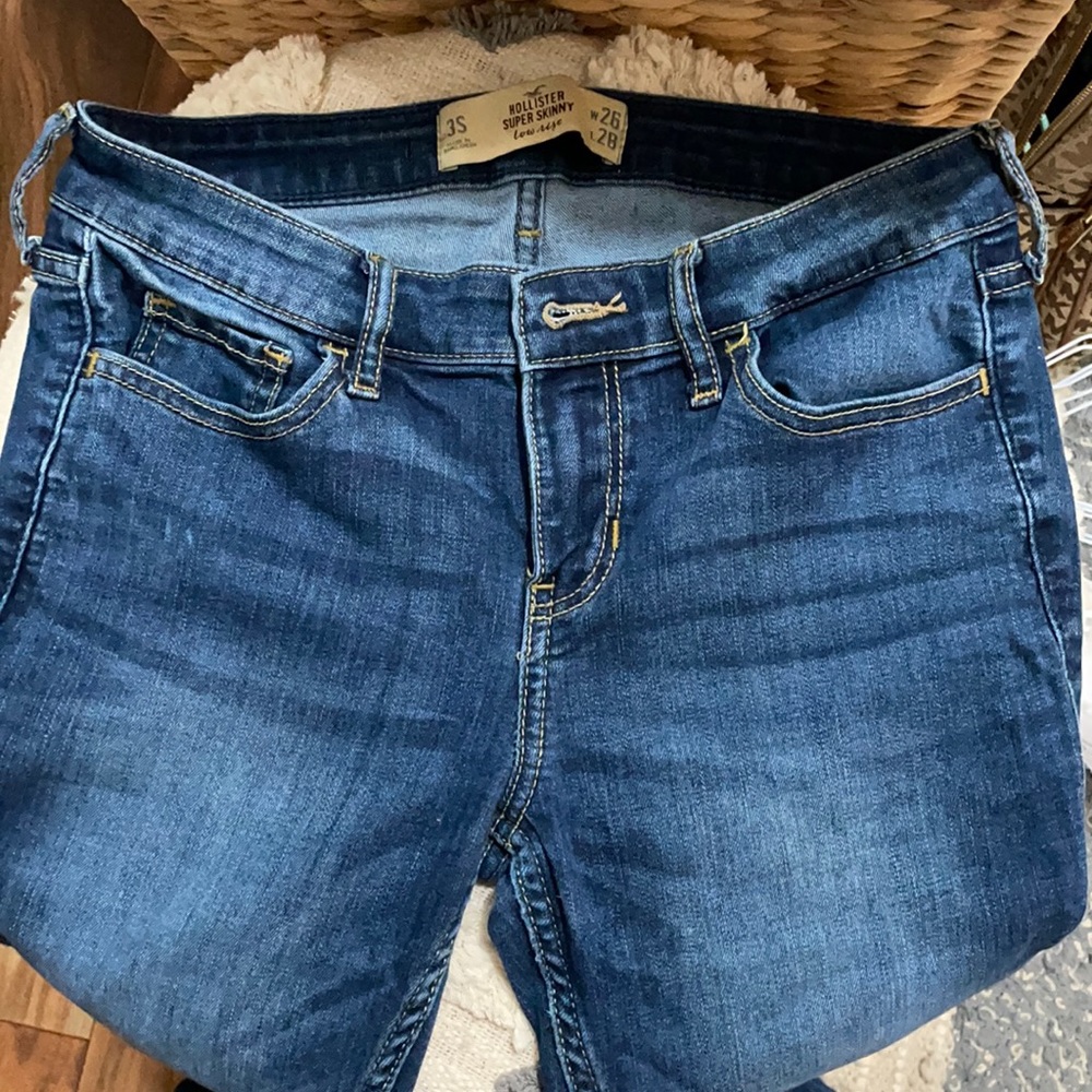 Hollister Super Skinny Low Rise Jeans
